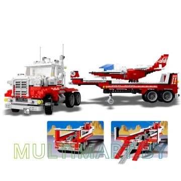 Конструктор Lepin 21017 Грузовик Mach II Красная птица (1206 деталей) картинка 5